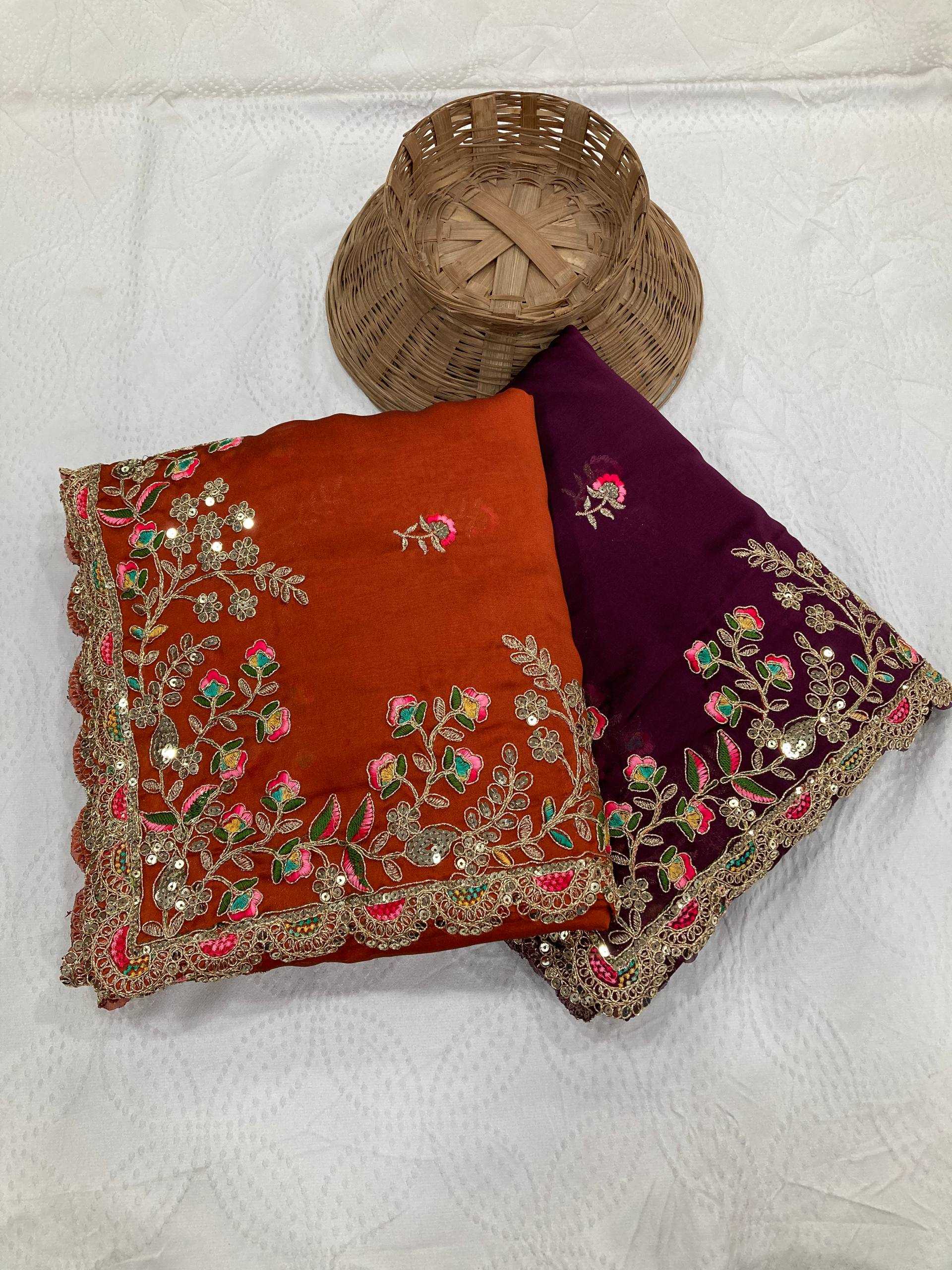 Rangoli Silk Embroidered Sarees